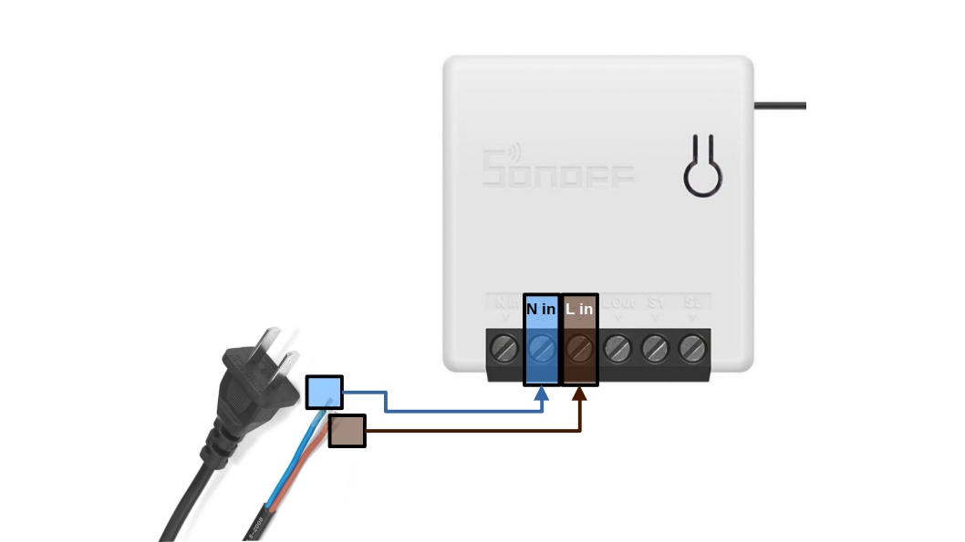 Sonoff Mini Wiring